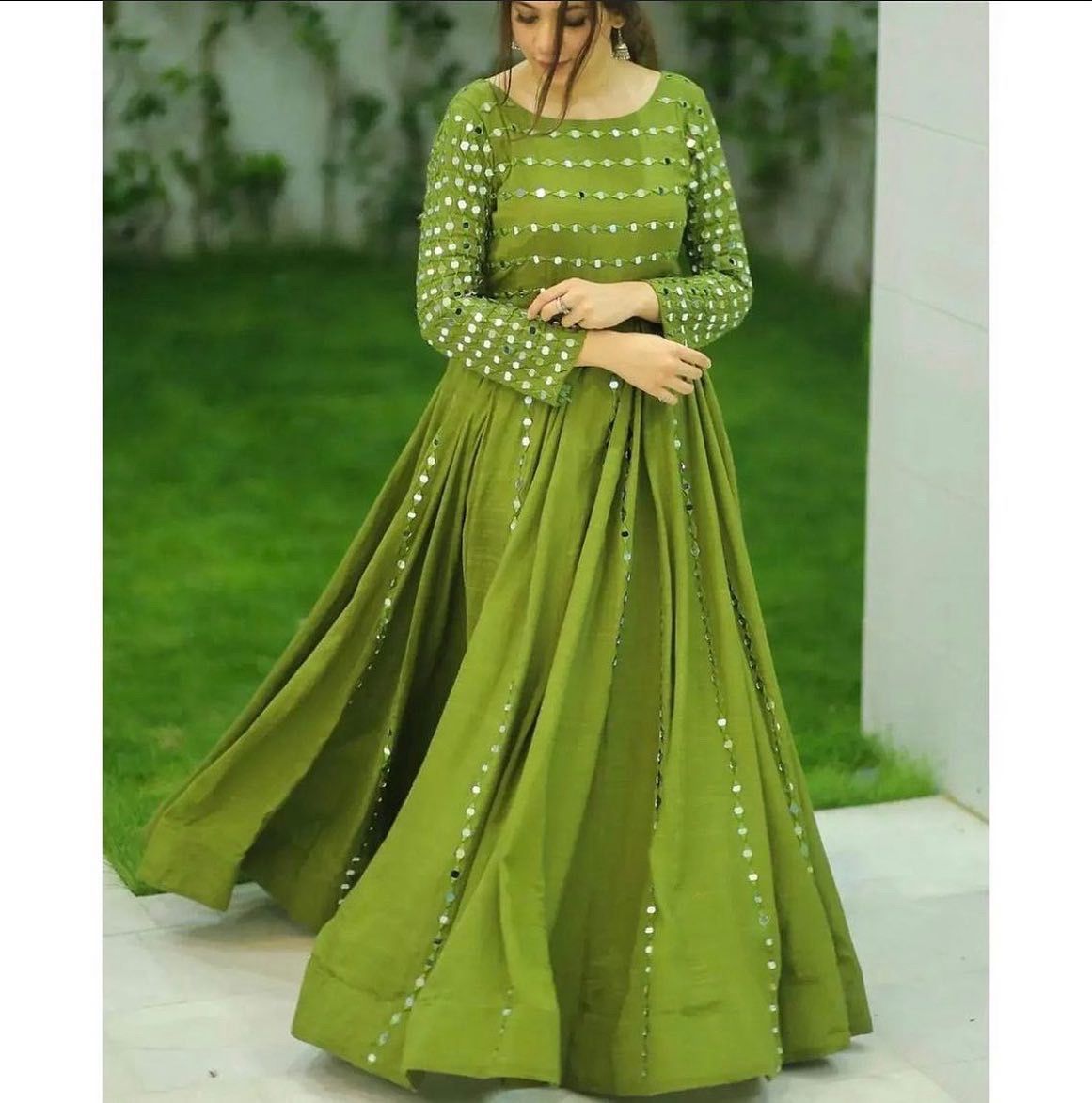 Green Mirror Maxi