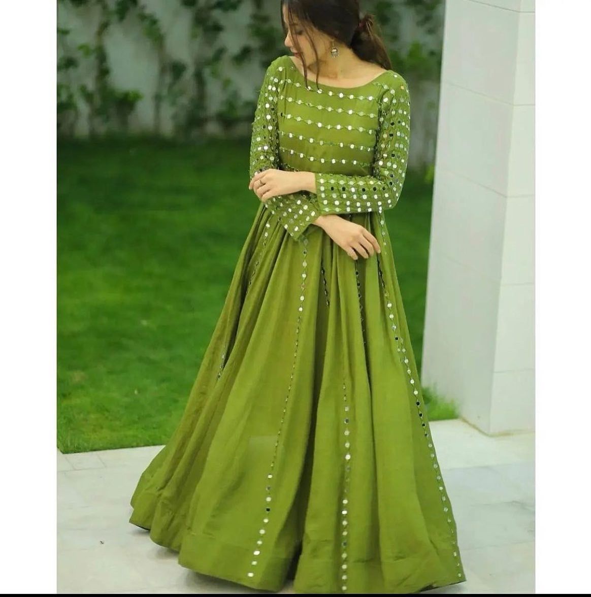 Green Mirror Maxi